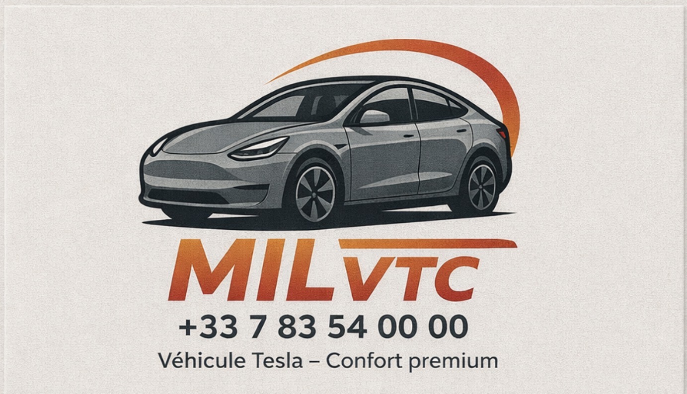 MIL VTC MIL-VTC, un service de transport privé haut de gamme 100 % électrique, pensé pour une clientèle exigeante basé en lorraine. 03 87 54 00 00 MIL VTC MIL-VTC, un service de transport privé haut de gamme 100 % électrique, pensé pour une clientèle exigeante basé en lorraine. 03 87 54 00 00